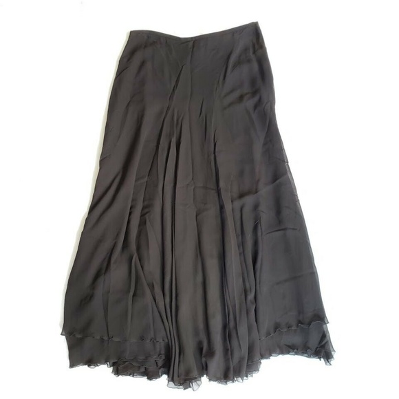 Armani Collezioni Maxi Skirt - Black - Picture 1 of 3